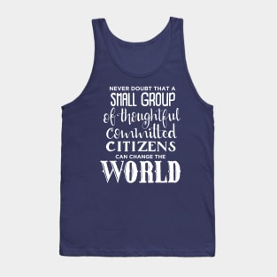 We can change the world! - white Tank Top